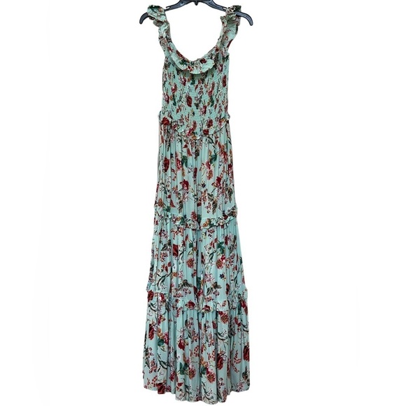 Dresses & Skirts - FLORAL Tiered Maxi Dress - Size M